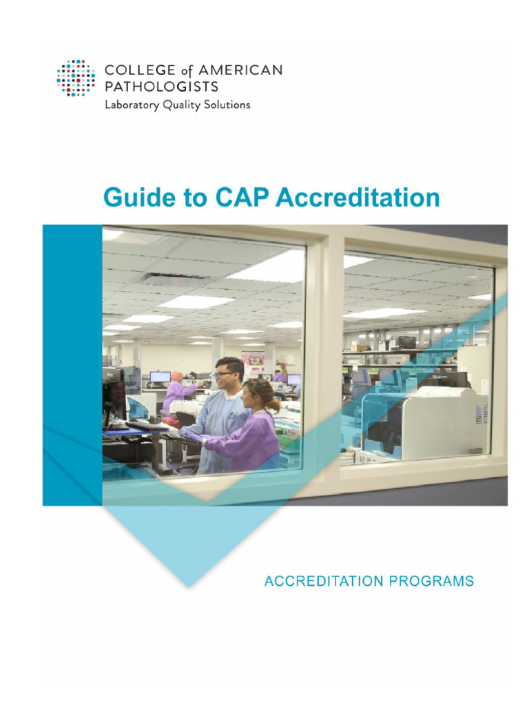 CAP Laboratory Accreditation Guide | PDF | Doctor Of Medicine ...