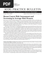 Breast Cancer Risk and HRT Infographic | PDF