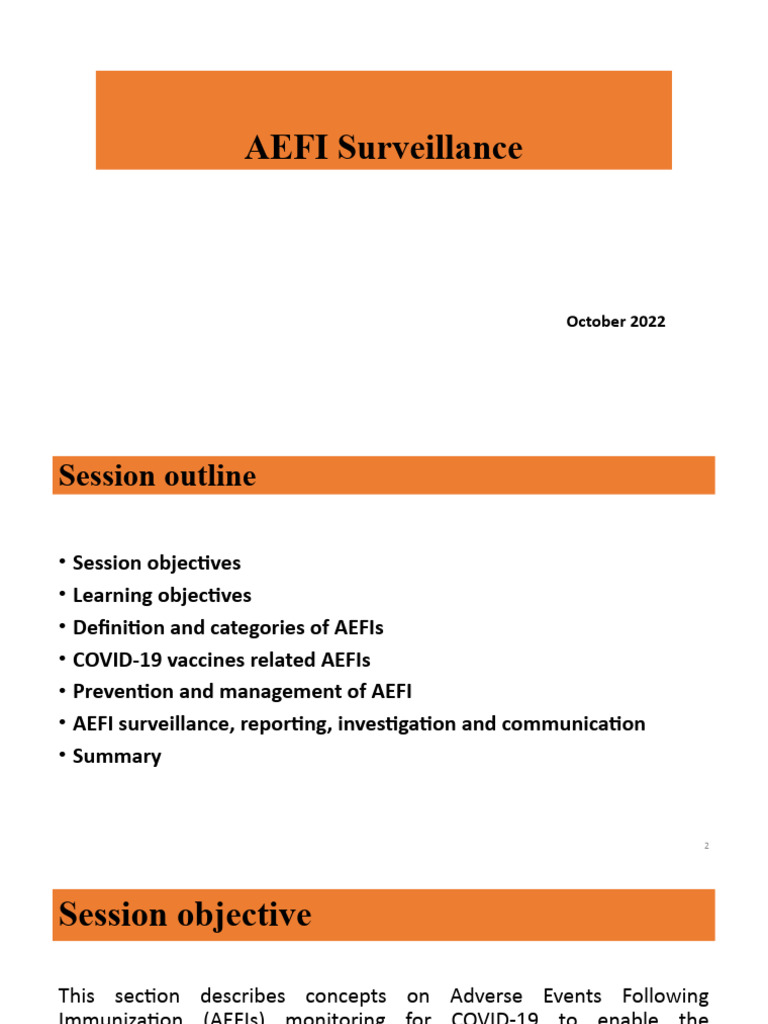 Session IV COVID-19 Vaccines AEFI | PDF | Vaccines | Mobile App