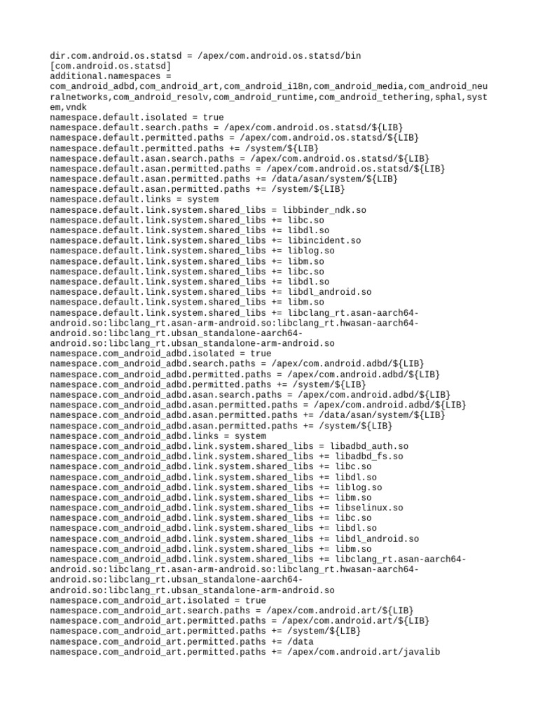 Android Statsd Configuration Overview | PDF | Embedded Linux Distributions