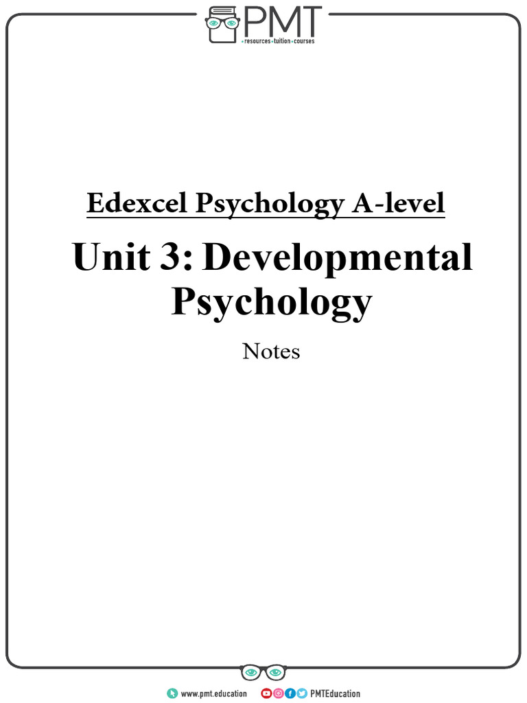 Detailed notes pdf attachment theory theory of mind