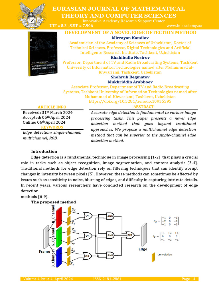 Ejmtcs 0402 | PDF | Computer Vision | Artificial Intelligence