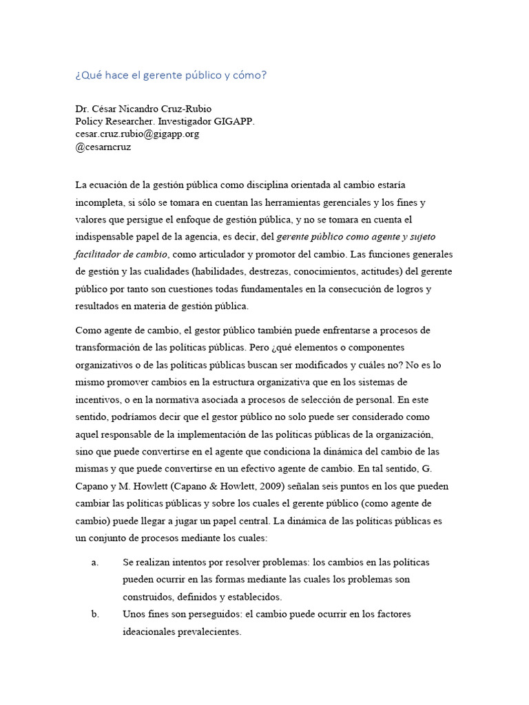 07 qu hace el gerente p blico y c mo descargar gratis pdf gesti n