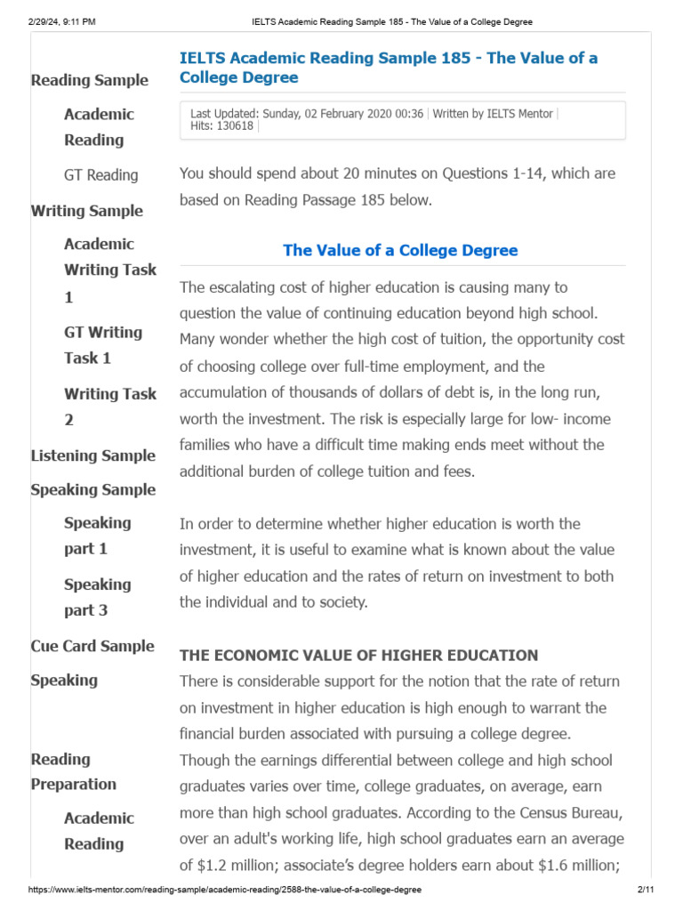 IELTS READING QUANTITATIVE RESEARCH IN EDUCATION visual data 3