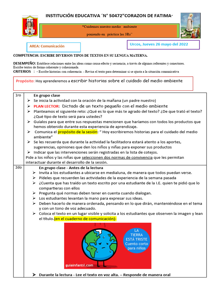 Sem 11 Dia 4 COM | PDF | Crecimiento personal y profesional | Artes del ...