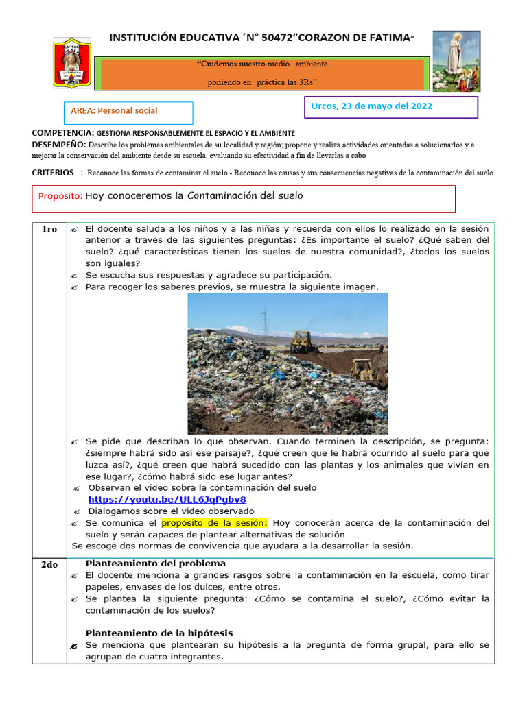 Problemas y soluciones de contaminación del suelo | PDF | Residuos ...