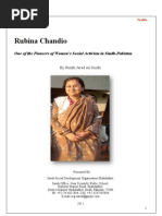 Rubina Chandio Profile 2011