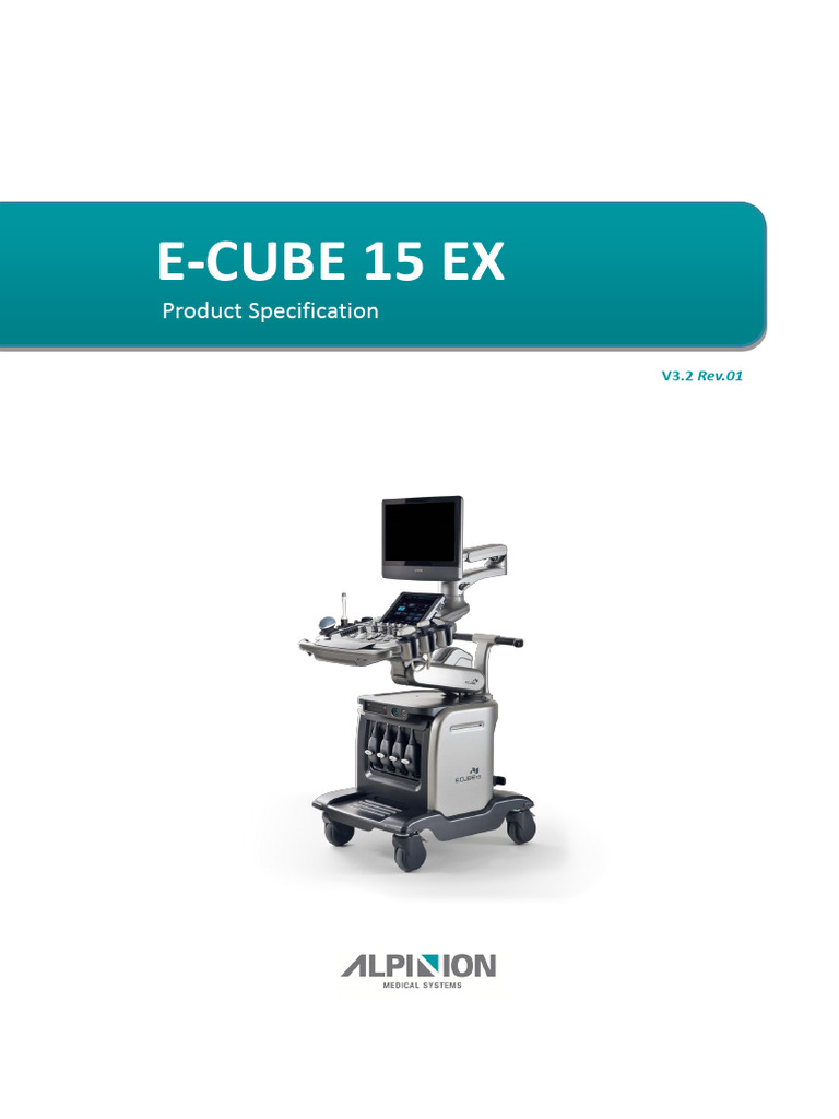 E Cube 15 | PDF | Medical Ultrasound | International Electrotechnical ...