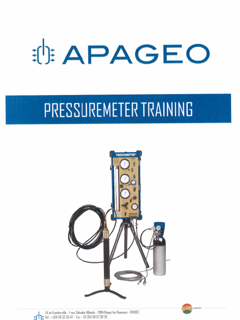 Pressuremeter Manual | PDF
