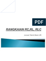 Rangkaian RC RL RLC