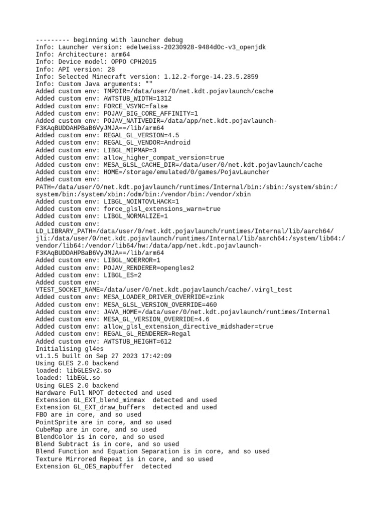 Minecraft Mod Loader Debug Report | PDF | Software Engineering ...