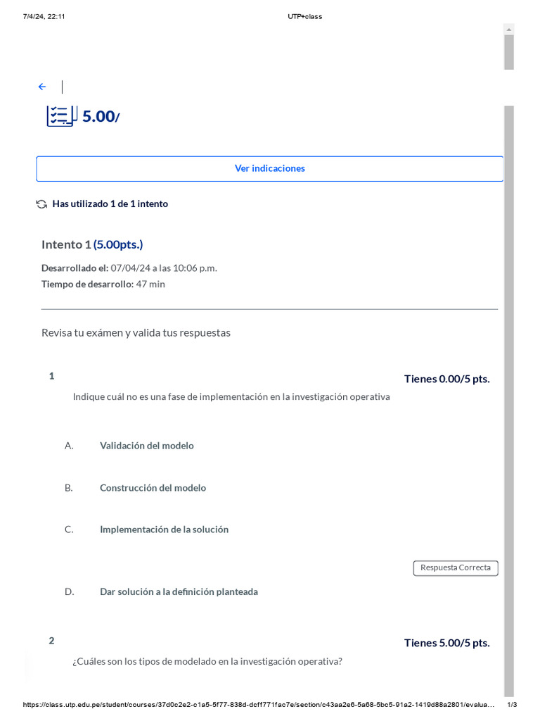 UTP Class | PDF | Matemáticas Aplicadas