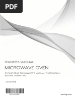 Sharp R937 Oven Manual | PDF | Oven | Grilling