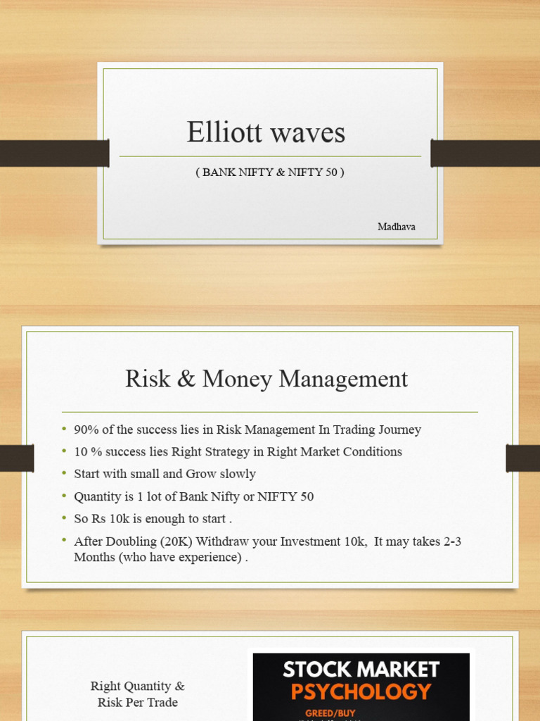 Elliott Waves Strategy For Banknifty | PDF | Private Sector | Investing