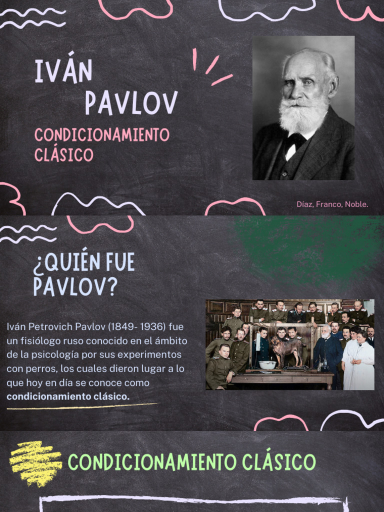 Condicionamiento Clásico de Pavlov | PDF | Modificación de ...