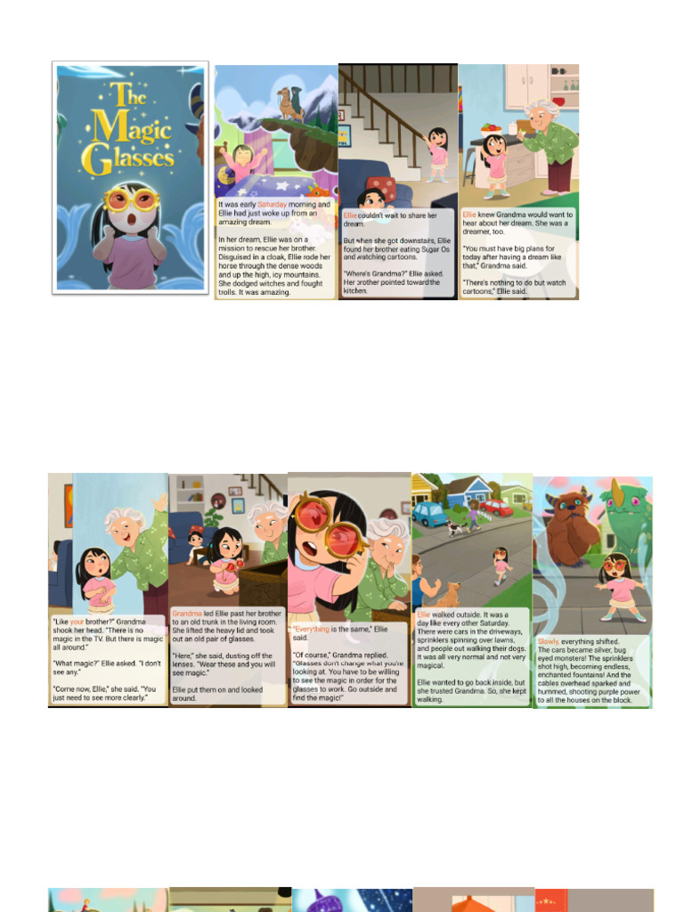 The Magic Glasses - Mini | PDF