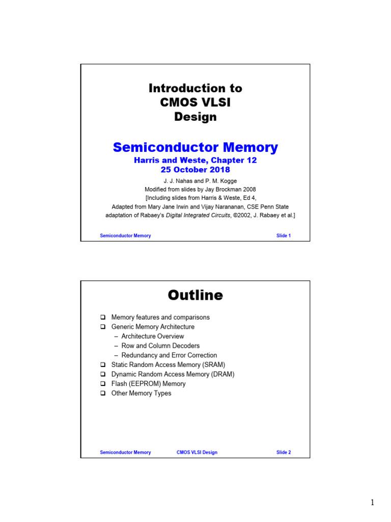 Memory Architecture | PDF | Computer Memory | Dynamic Random Access Memory