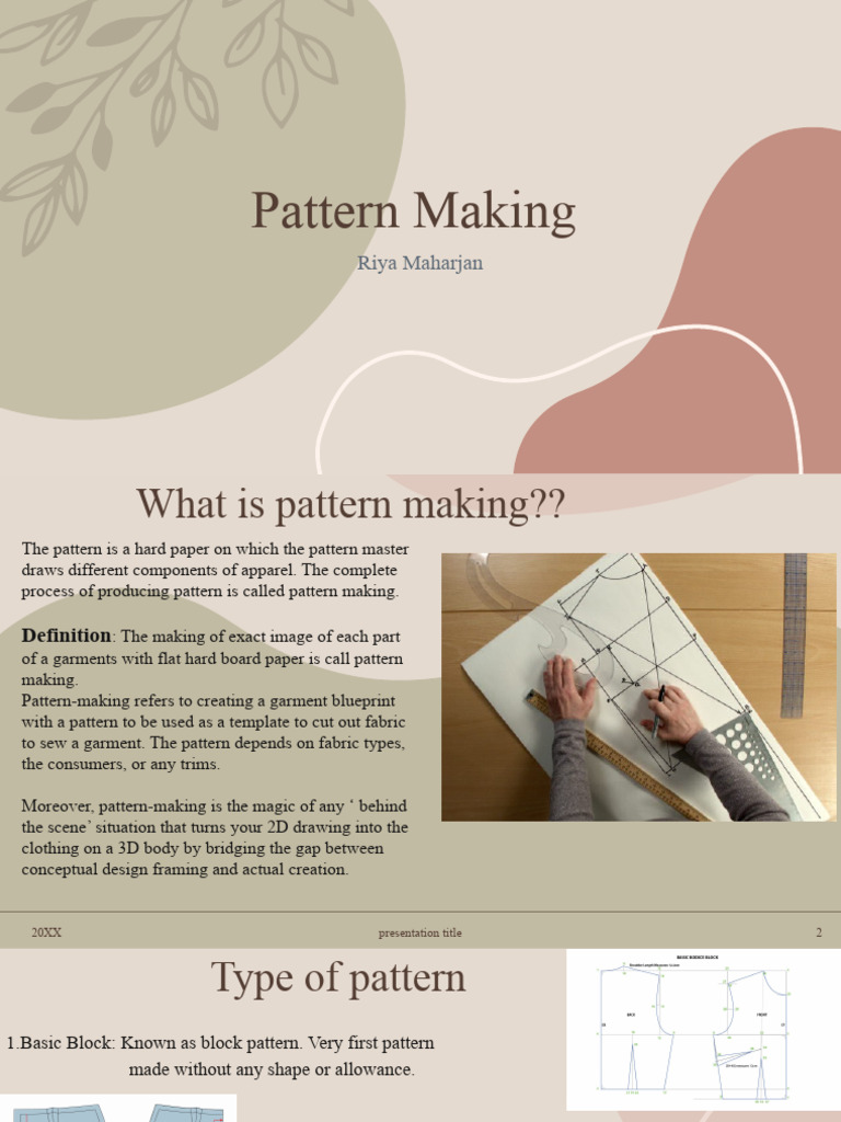 Understanding Pattern Making Basics | PDF | Seam (Sewing) | Sewing