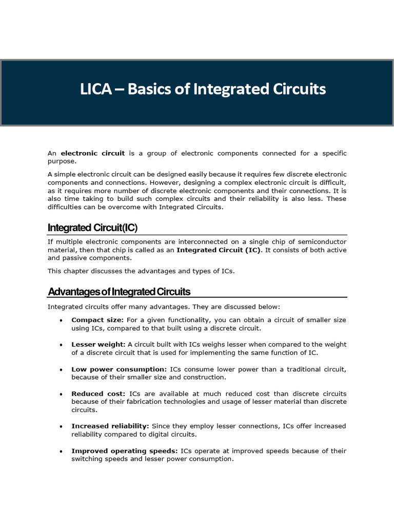 Linear Integrated Circuits Application (6,7) 1649255078 | PDF ...