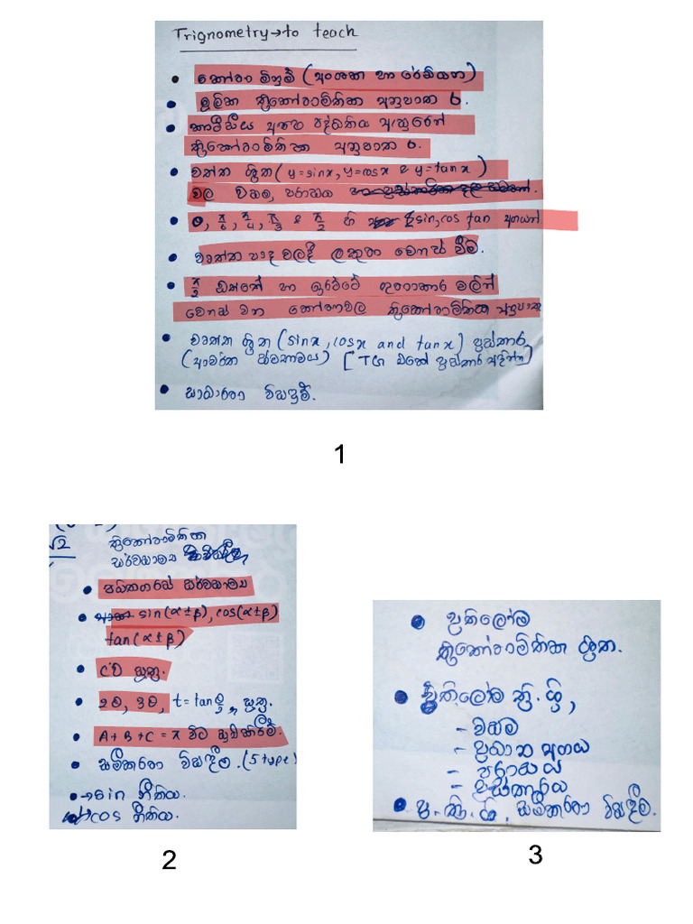 Trigonometry to teach pdf