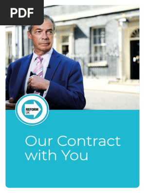 Reform UK Our Contract With You