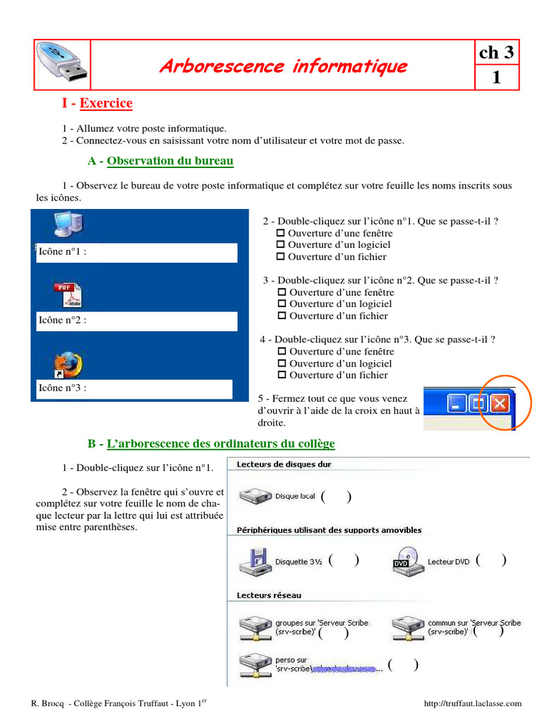Arborescence Informatique : Guide Pratique | PDF | Fichier informatique ...