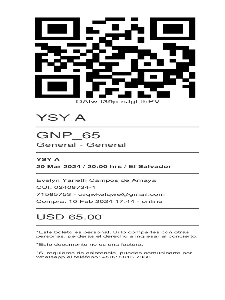 Ysy a general gnp 65 pdf derecho