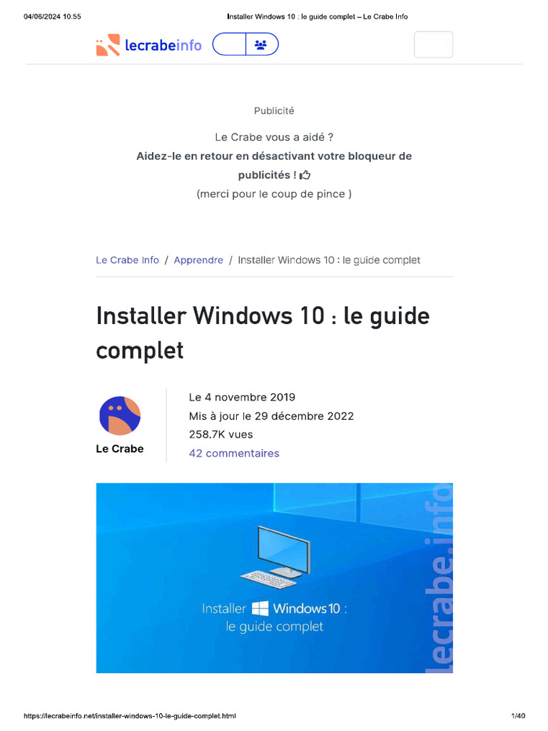 Windows Installation | PDF
