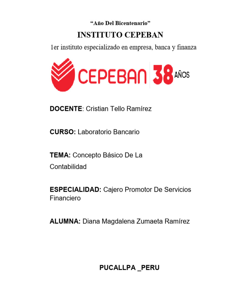 Conceptos Basicos De La Contabilidad Pdf Contabilidad Gastos