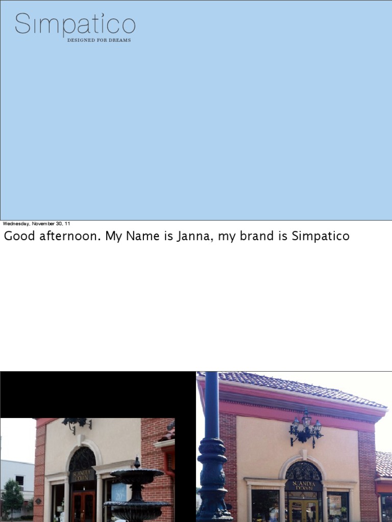 Simpatico: Designed for Dream Homes | PDF | Brand | Graphic Design