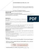 PROBLEMAS DE MATEMÁTICAS 4º ESO. UD3