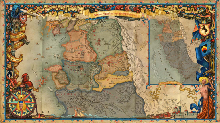 The Witcher 2 - Strategy Map | PDF