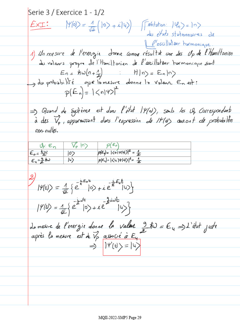 Serie 3 Exercises Overview MQII-2022 | PDF