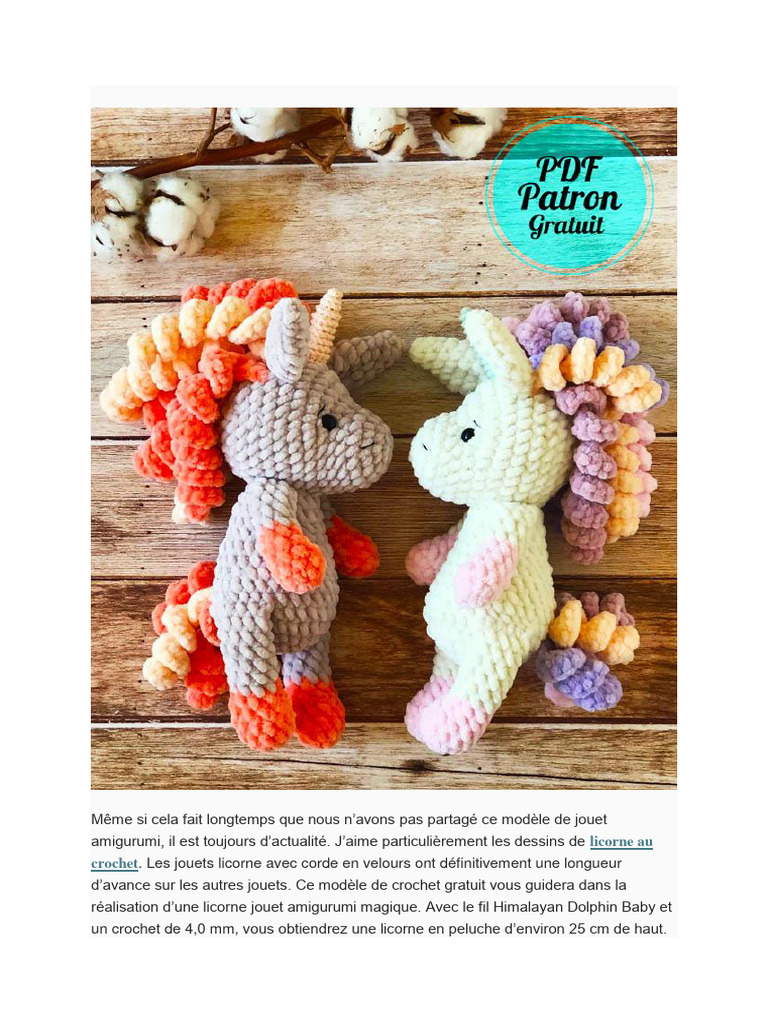 Sitemapcdatahttpsshopinf Inetcomlicorne Au Crochet Pdf Gratuit