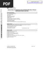 Resguardo de Solicitud Titulo