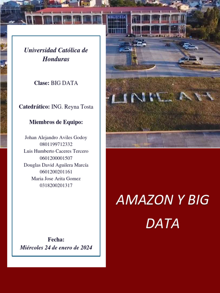 Amazon y Big Data: Estrategias de Éxito | PDF | Big Data | Analítica ...