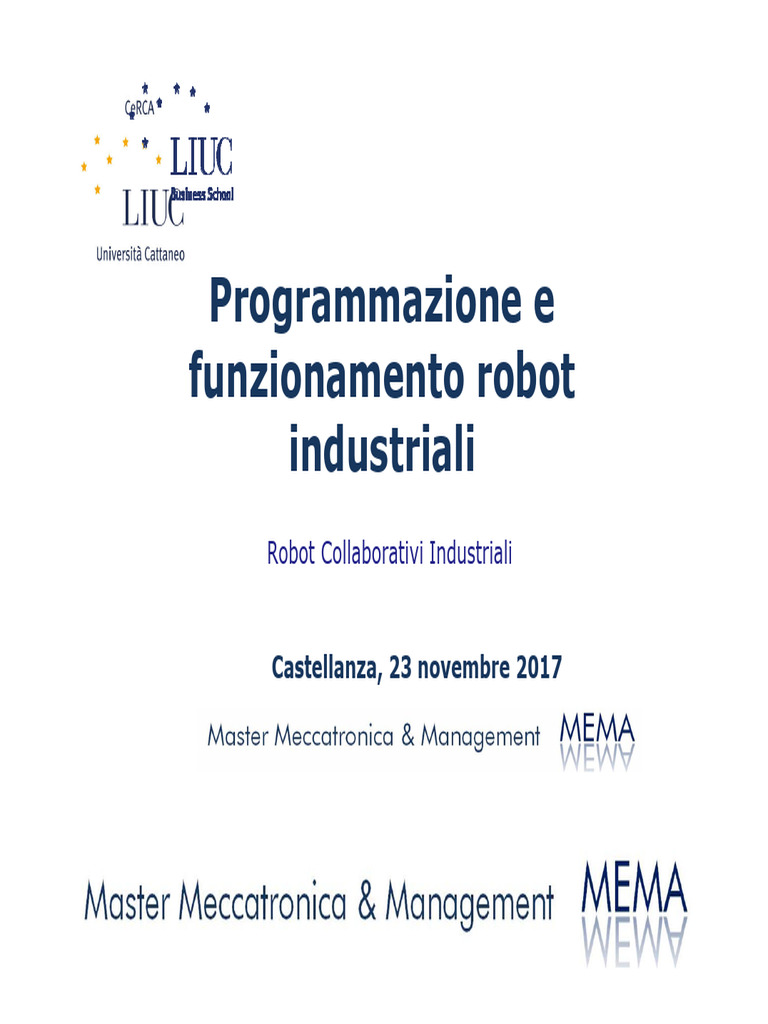 Robotic A Col Labor at Iva 2017 | PDF | Robot | Robotics