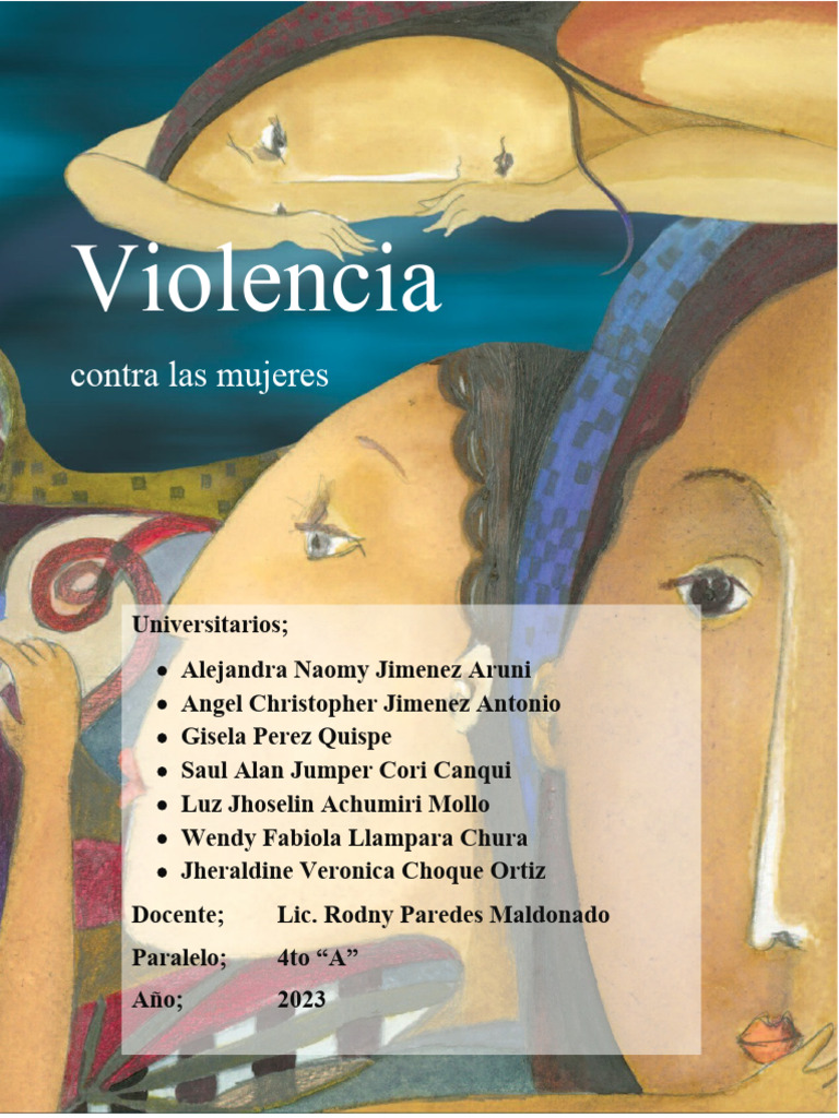 Violencia Contra La Mujer | PDF | La violencia contra las mujeres ...