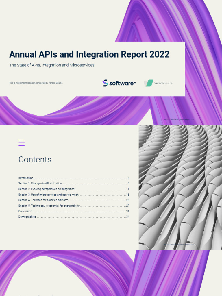 Content 6 - Report - Vanson Bourne - State of API's, Intg, & Micro ...