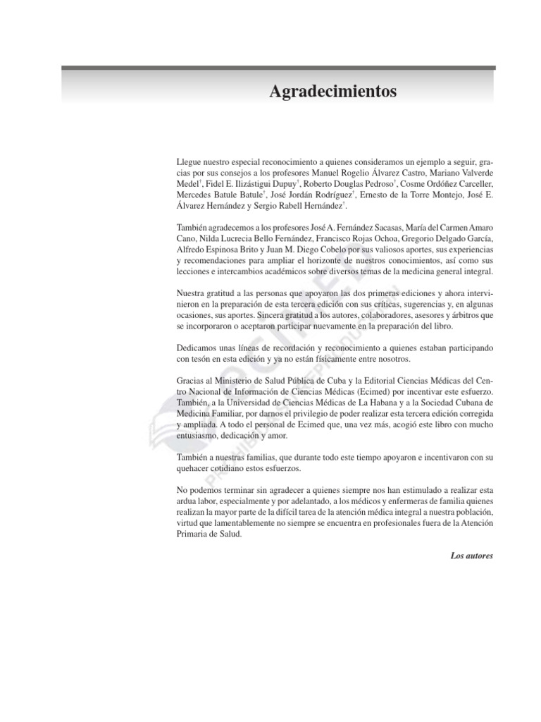 Agradecimientos 2 | PDF | Salud y bienestar