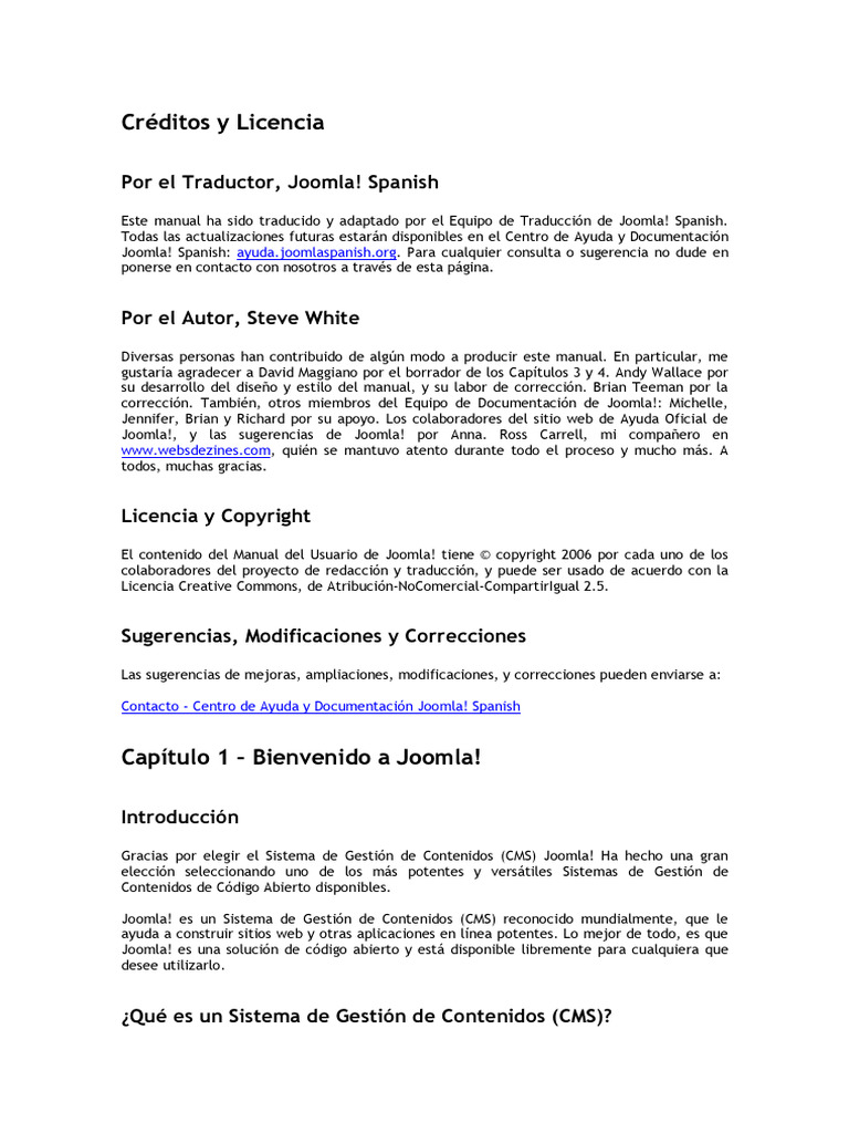 Manual Joomla2 | PDF | Joomla | Mi sql