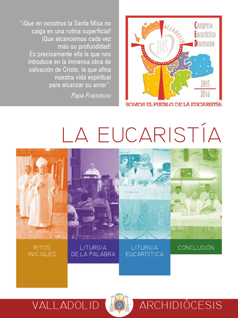 Rito Eucaristico | PDF | eucaristía | Adoración Cristiana Y Liturgia