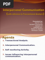 Download transactional analysis and interpersonal communication  by raju SN7429875 doc pdf