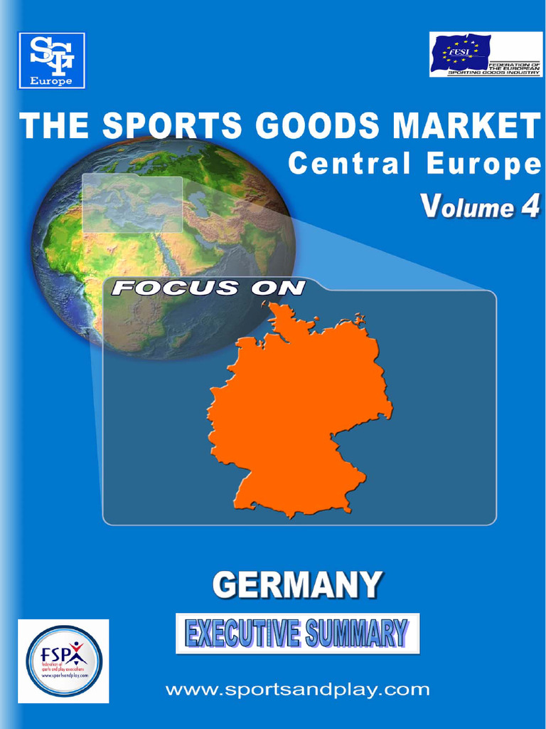 Germany Executive Summary Sporting Goods Industry Association PDF