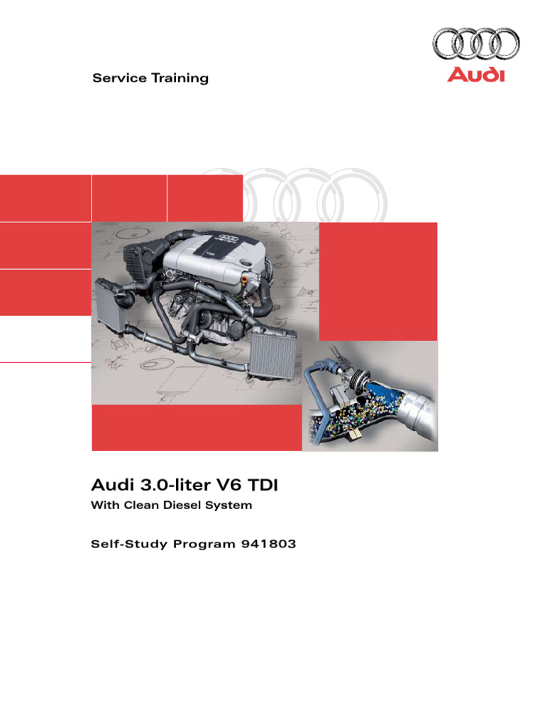 3.0-Liter V6 TDI With Clean Diesel System | PDF | Exhaust Gas | Engines
