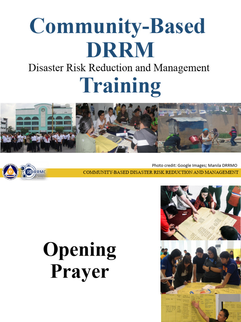 Community-Based DRRM Training Overview | PDF | Risk | Disaster Risk ...