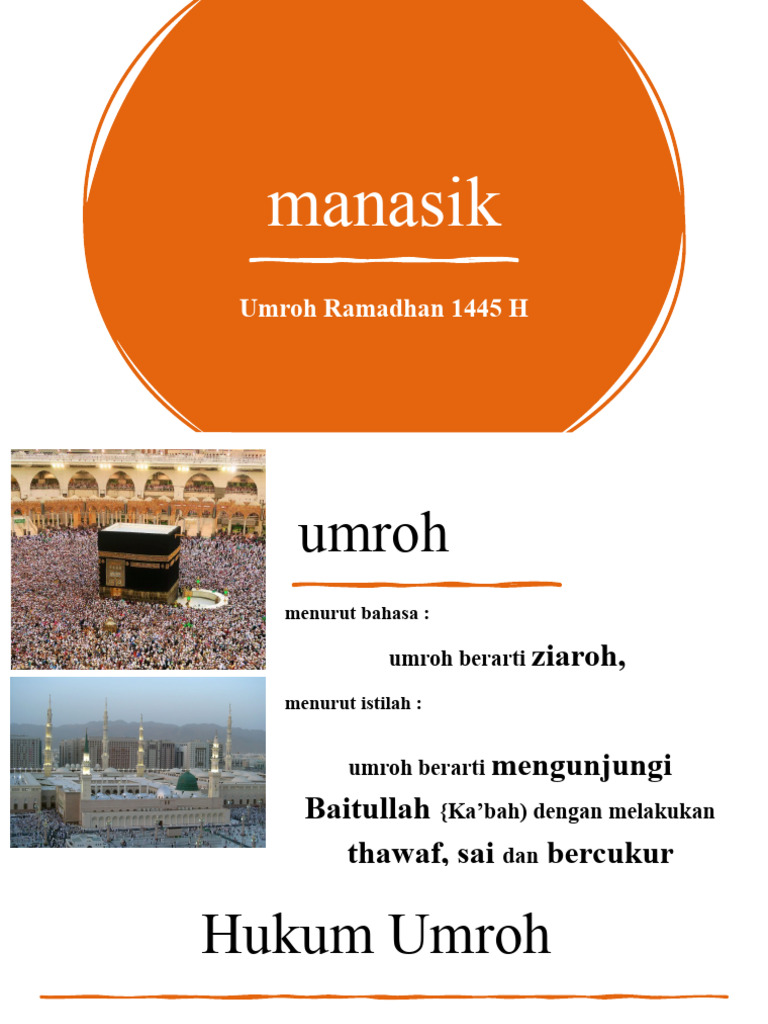 Manasik | PDF