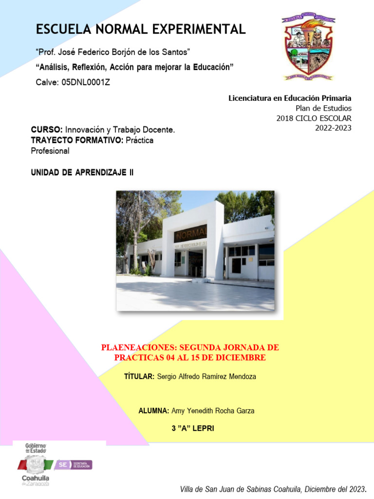 Plan de Clase Segundo Grado | PDF | Aprendizaje | Entorno natural