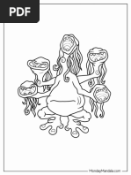 Outline of Whail From My Singing Monsters Coloring Page For Kids | PDF