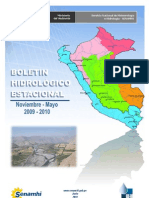 Evaluación Hidrológica Semestral Perú 2009-2010